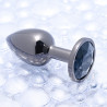 EVOLVED BLACK GEM ANAL PLUG SMALL