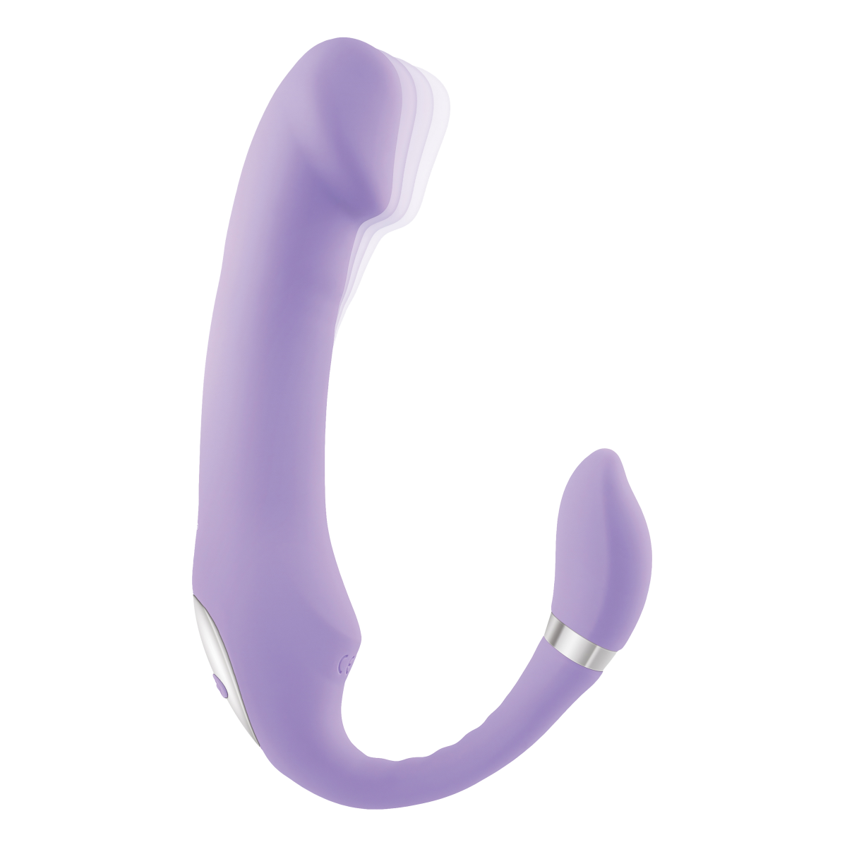 Zginalny wibrator z dwoma końcówkami Gender X Orgasmic Orchid - Sklep erotyczny Intymnosc24.pl