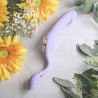 Zginalny wibrator z dwoma końcówkami Gender X Orgasmic Orchid - Sklep erotyczny Intymnosc24.pl