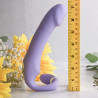 Zginalny wibrator z dwoma końcówkami Gender X Orgasmic Orchid - Sklep erotyczny Intymnosc24.pl