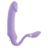 Zginalny wibrator z dwoma końcówkami Gender X Orgasmic Orchid - Sklep erotyczny Intymnosc24.pl