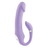 Zginalny wibrator z dwoma końcówkami Gender X Orgasmic Orchid - Sklep erotyczny Intymnosc24.pl