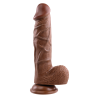 EVOLVED REALISTIC DILDO, DARK 20.3 cm