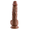 EVOLVED REALISTIC DILDO, DARK 20.3 cm