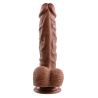 EVOLVED REALISTIC DILDO, DARK 20.3 cm
