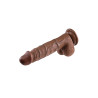 EVOLVED REALISTIC DILDO, DARK 20.3 cm