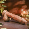EVOLVED REALISTIC DILDO, DARK 20.3 cm