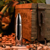 Metalowy wibrator pociskowy Zero Tolerance Full Metal Love - Sklep erotyczny Intymnosc24.pl