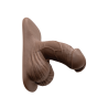 GENDER X 4 INCH SILICONE PACKER DARK
