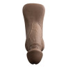 GENDER X 4 INCH SILICONE PACKER DARK