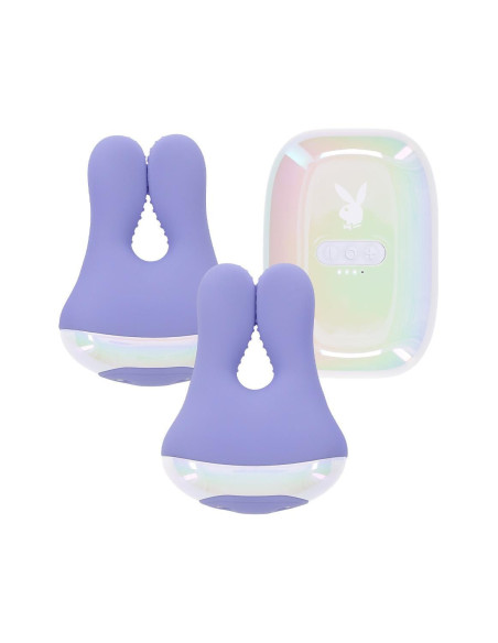 PLAYBOY NIPPLE CLAMPS IN A PINCH PURPLE