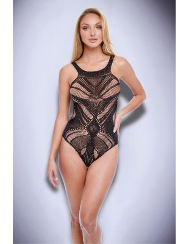 BACI DIAMONTE BODYSUIT BLACK, OS