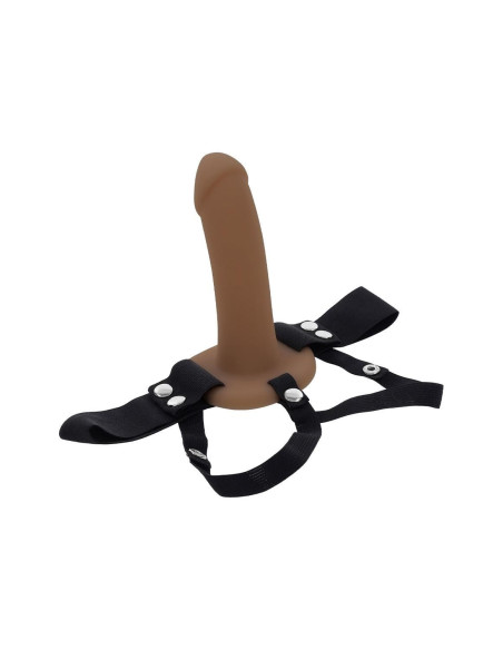 SELOPA OUR FIRST HOLLOW STRAP ON DARK 6 INCH