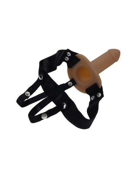 SELOPA OUR FIRST HOLLOW STRAP ON DARK 6 INCH