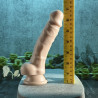 Realistyczne dildo z jądrami Selopa 6 inch - Sklep erotyczny Intymnosc24.pl