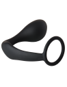 FANTASSTIC ANAL PLUG WITH COCKRING BLACK