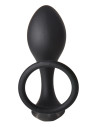 FANTASSTIC ANAL PLUG WITH COCKRING BLACK