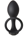 FANTASSTIC ANAL PLUG WITH COCKRING BLACK