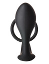 FANTASSTIC ANAL PLUG WITH COCKRING BLACK