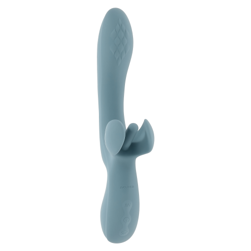 EVOLVED RABBIT VIBRATOR TAKE YOUR FLICK BLUE