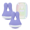 PLAYBOY NIPPLE CLAMPS IN A PINCH PURPLE