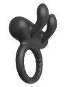 RAMROD RABBIT VIBRATING COCKRING BLACK