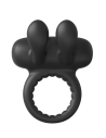 RAMROD RABBIT VIBRATING COCKRING BLACK