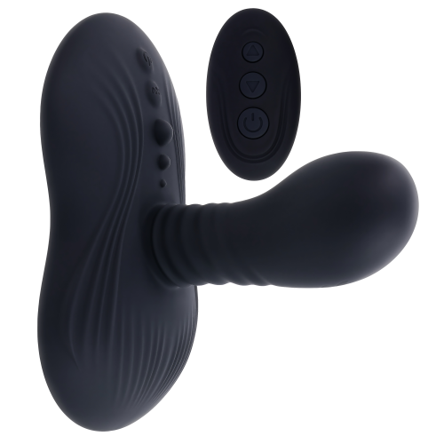PLAYBOY VIBRATOR SITTIN & SPINNIN BLACK