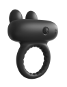 RAMROD RABBIT VIBRATING COCKRING BLACK