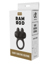 RAMROD RABBIT VIBRATING COCKRING BLACK