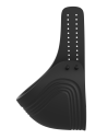 RAMROD ADJUSTABLE VIBRATING COCKRING WITH REMOTE BLACK
