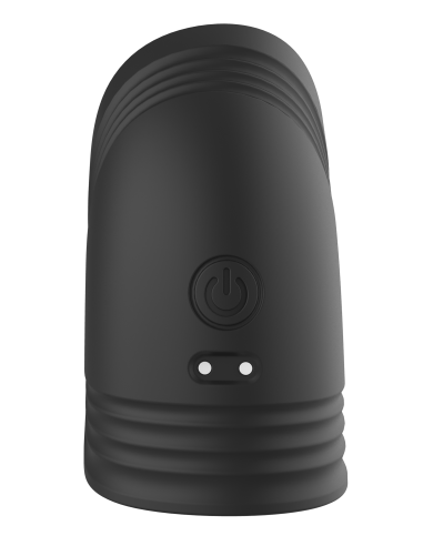 RAMROD ADJUSTABLE VIBRATING COCKRING WITH REMOTE BLACK