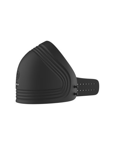 RAMROD ADJUSTABLE VIBRATING COCKRING WITH REMOTE BLACK