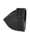 RAMROD ADJUSTABLE VIBRATING COCKRING WITH REMOTE BLACK