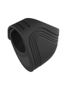 RAMROD ADJUSTABLE VIBRATING COCKRING WITH REMOTE BLACK