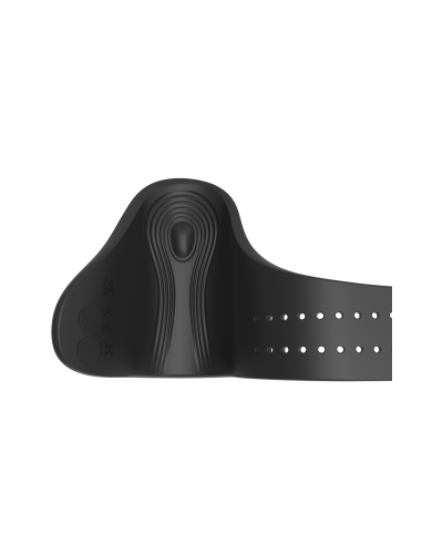 RAMROD ADJUSTABLE VIBRATING COCKRING WITH REMOTE BLACK