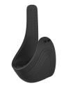 RAMROD ADJUSTABLE VIBRATING COCKRING WITH REMOTE BLACK