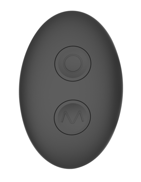 RAMROD ADJUSTABLE VIBRATING COCKRING WITH REMOTE BLACK