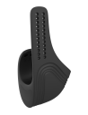 RAMROD ADJUSTABLE VIBRATING COCKRING WITH REMOTE BLACK