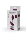 ESSENTIALS FLEXIBLE WEARABLE VIBRATING EGG PURPLE