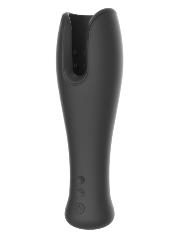 ESSENTIALS POWERFUL FLEXIBLE HEAD STIMULATOR BLACK