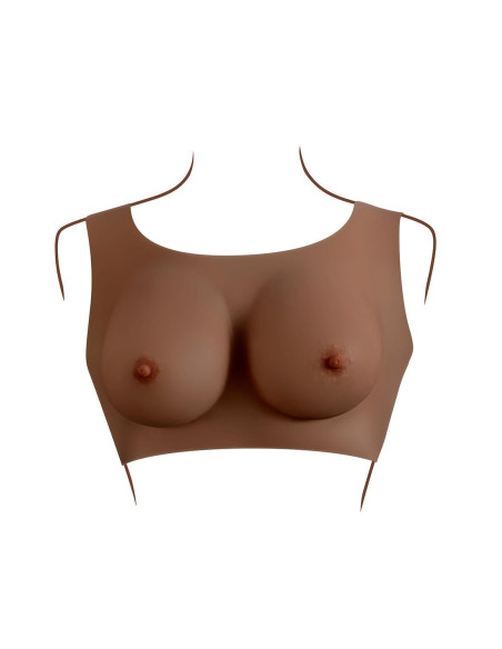 GENDER X UNDERGARMENTS - PLATE C-CUP DARK