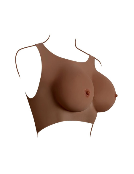 GENDER X UNDERGARMENTS - PLATE C-CUP DARK