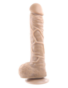 GENDER X 10 INCH 25 CM FLEXSKIN POSEABLE TRUE FEEL DILDO LIGHT