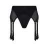 BOLD. VAIL STRAP-ON GARTER THONG WITH DILDO, L