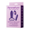 FEMMEFUNN VERSA BULLET WITH P SLEEVE DARK PURPLE