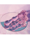 GLAZE GLASS ROSEBUD BEADED  PLUG