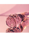GLAZE GLASS ROSEBUD BEADED  PLUG