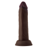 SHAFT MODEL J 6.5 INCH LIQUID SILICONE DONG MAHOGANY