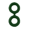 SHAFT DOUBLE C-RING SMALL GREEN